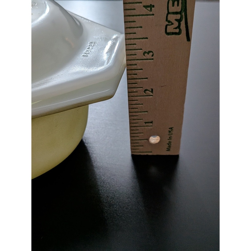 Vintage PYREX Lidded Casserole Dish Olive Green Model 043 1 1/2 Qt - Picture 12 of 14
